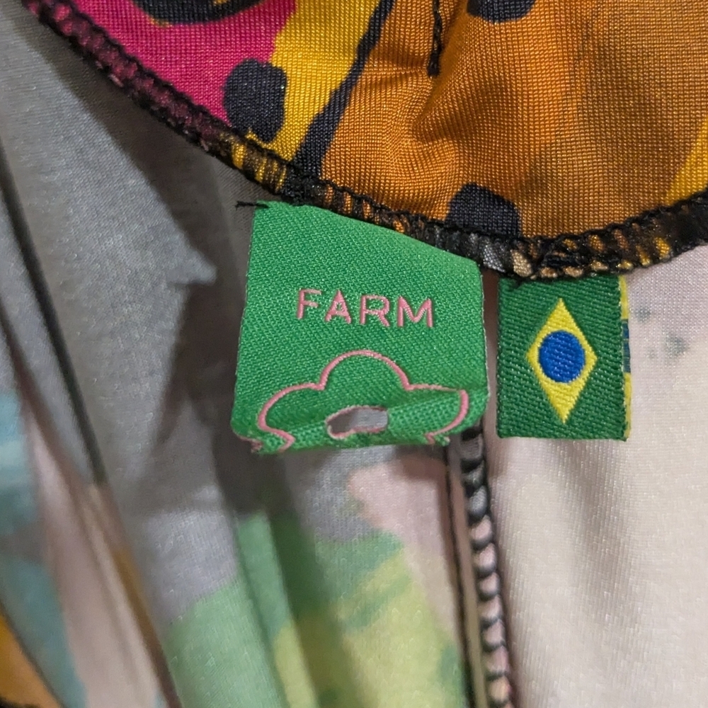 Farm Rio Banana Print Mini Dress - Picture 8 of 10